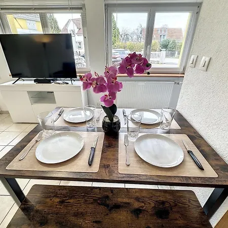 아파트 Bel Bluehome Near Allschwill Parking